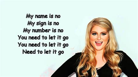 Feb 16, 2017 ... Can you name the lyrics to Meghan Trainor's 'No'? Test your knowledge on this music quiz and compare your score to others. Quiz by sproutcm.